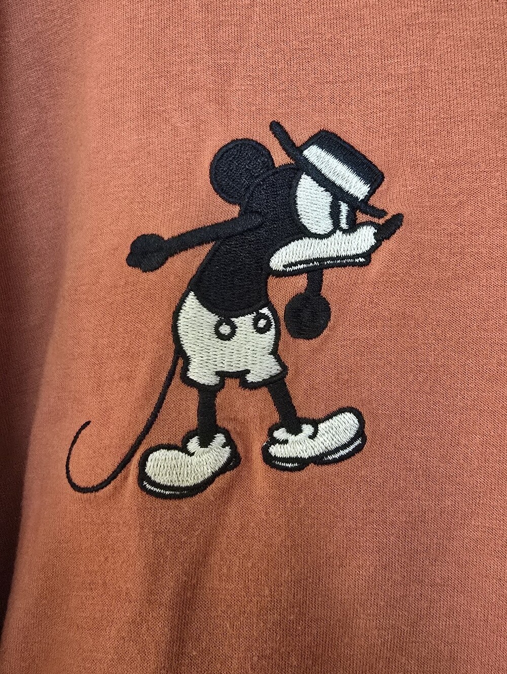 Disney - (Plus-Size) Retro Mickey & Minnie Embroidered Lounge Hoodie Pants Set - Picture 9 of 13